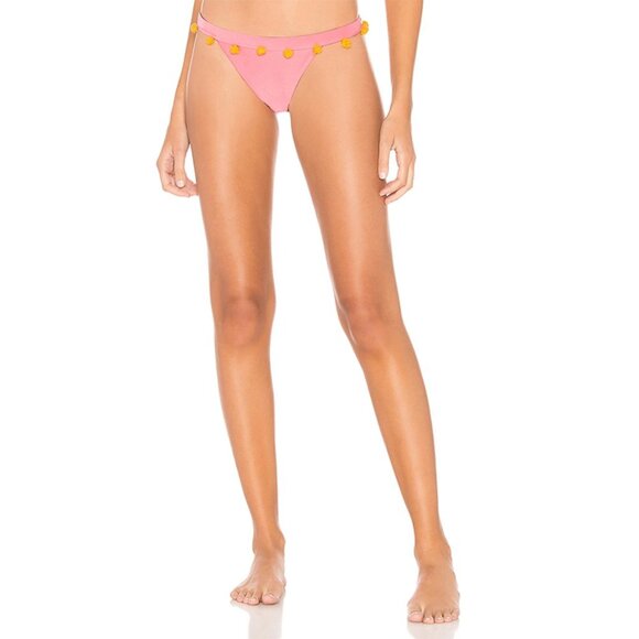 NWT Tularosa Tatum Bikini Bottom Swimsuit Pink L - Picture 1 of 8